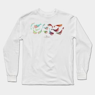 Whales Long Sleeve T-Shirt